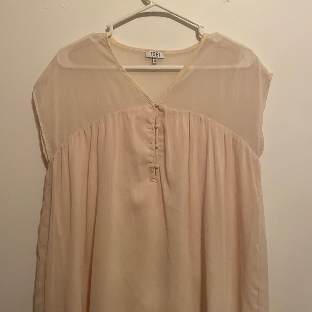 Tobi Cream Dress